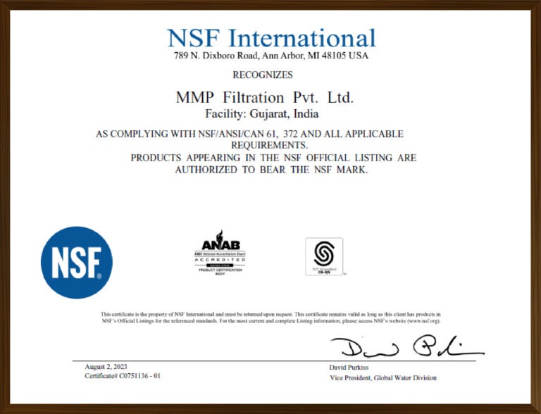 NSF Certificate#C0751136