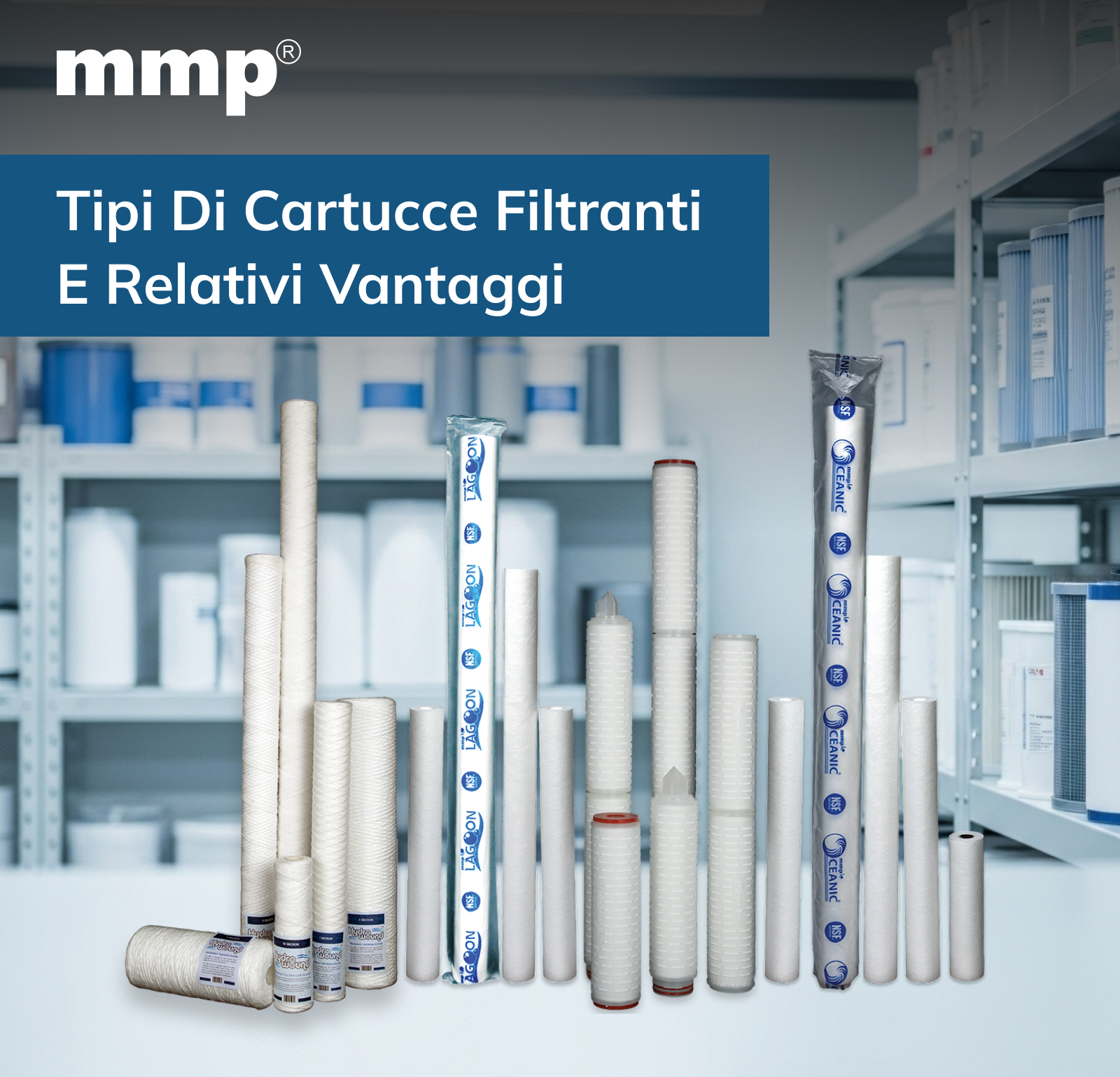 Tipi di cartucce filtranti e i loro vantaggi – Una guida dettagliata di mmp®