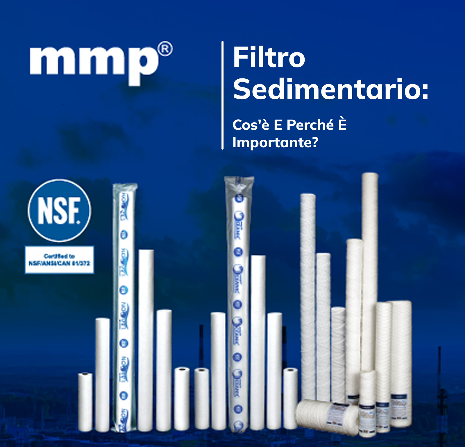 Filtro dei sedimenti: che cos’è e perché è importante
