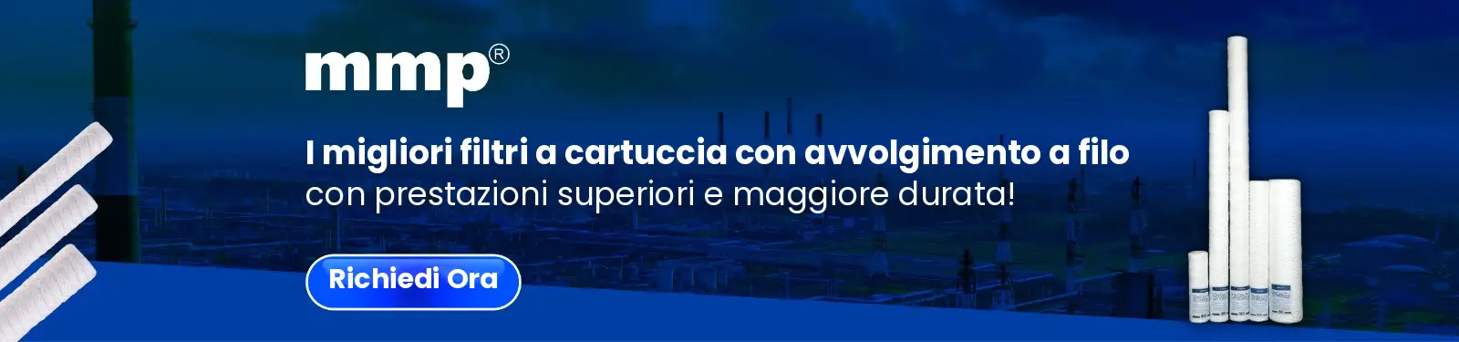 Filtri a cartuccia avvolti a filo: la soluzione di filtrazione ideale